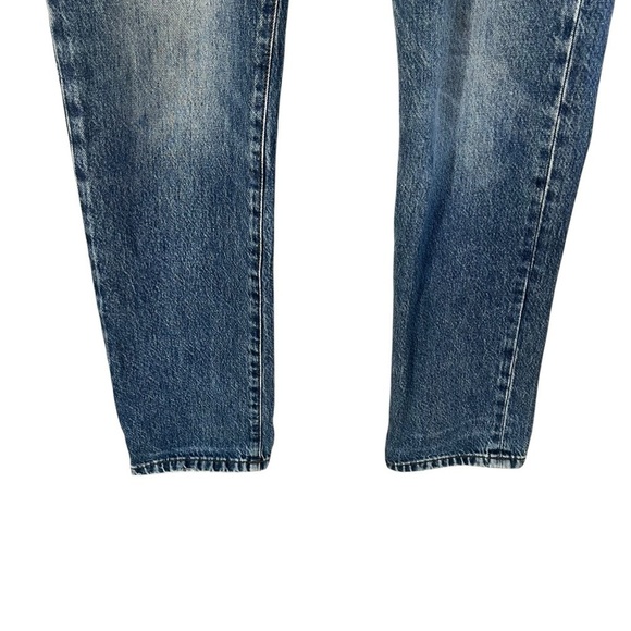 TRIARCHY High Rise Slim Fit Straight Leg Jeans - Picture 5 of 12